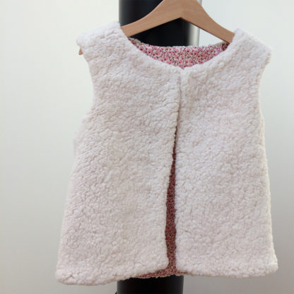 Patron couture gilet Enfant, sans manches - ÉRIDAN