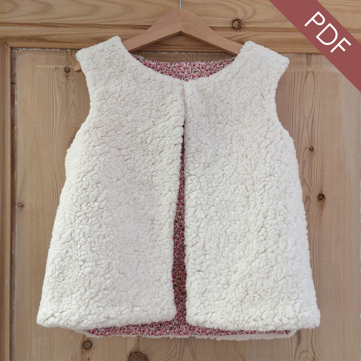 modèle tricot gilet sans manche fillette gratuit